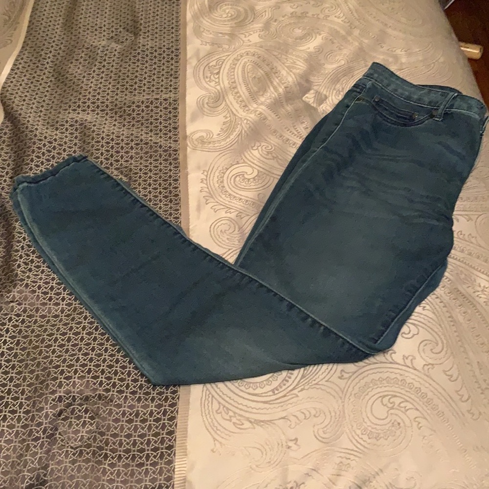 Faded glory jeans.  Only worn once.  Great condition.  Soft jeans.